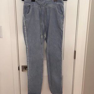 Tina Stephens Kendyl Satin Tuxedo Stripe Pant, One Size